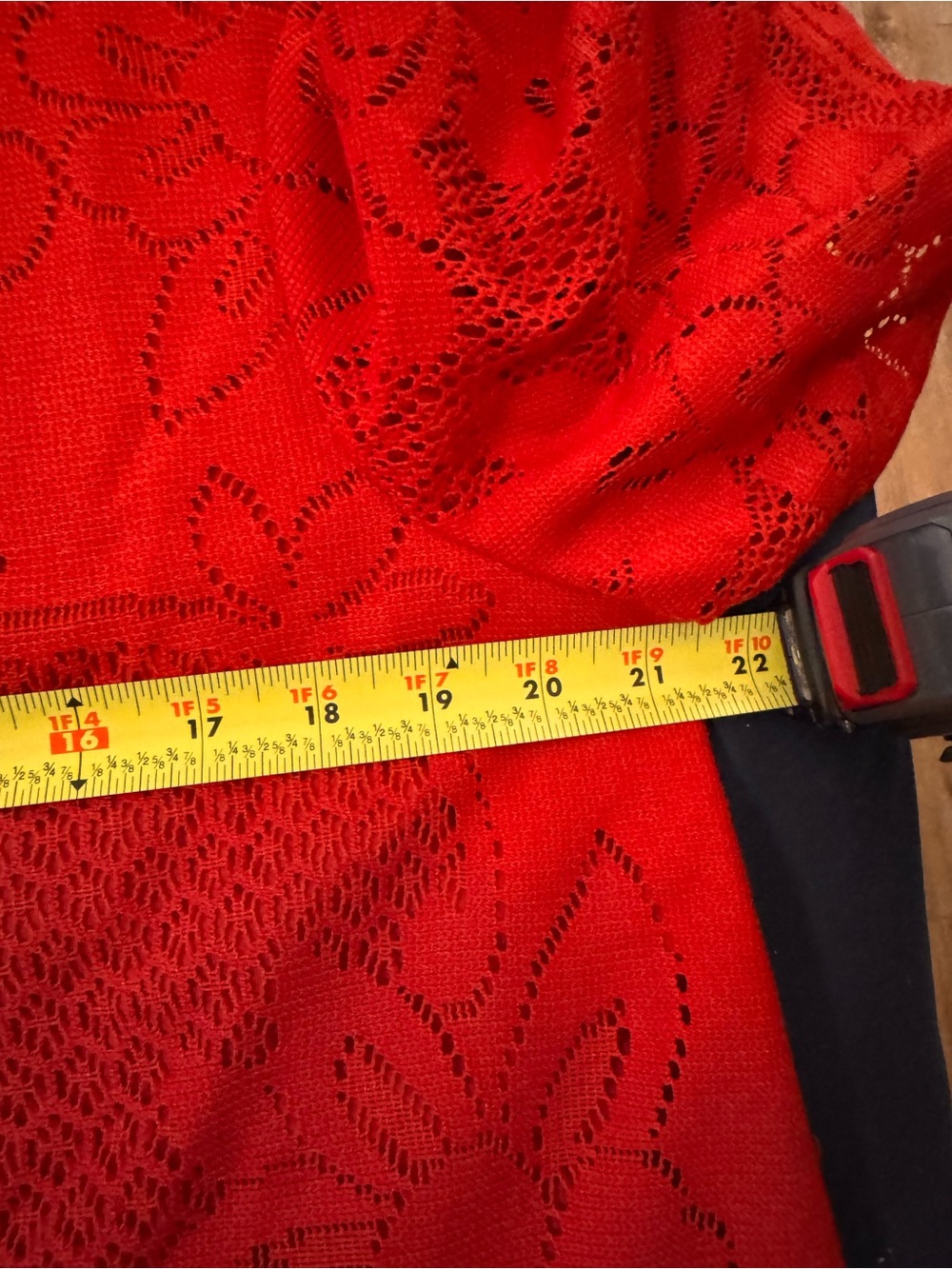 Tuckernuck Red Maxi Dress with Subtle Floral Jacquard - Picture 9 of 11